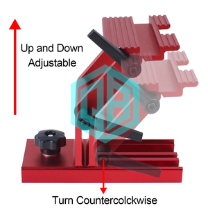 Outil de Remplacement Réglable Rouge pour Affûter les Lames, pour Meuleuses et Ponçeuses de Banc de 6/8 Pouces, Système d'Affûtage de Couteaux, Outils de Travail du Bois - Product Image 2