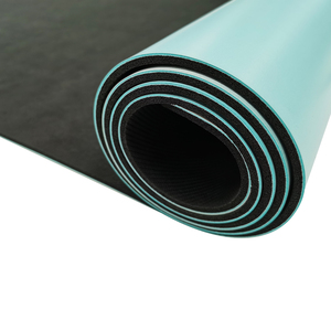 Tapis de yoga <span class=keywords><strong>BESA</strong></span> personnalisé, écologique, antidérapant, en caoutchouc naturel, avec lignes d'alignement dorées de qualité supérieure, épaisseur 4,5 mm - Product Image 6