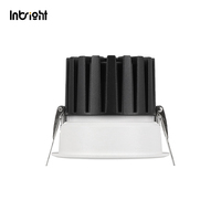 Aluminium COB Dimmable Led Down Lights 8W 10W 15W 25W Polarized Tube Encastré Downlight
