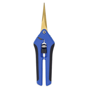 Lu Ban's Work Garden Shears Stainless Steel 10-20 Mm Butterfly Structure Pruning Branches Manual Plastic Handle Blue - Product Image 2