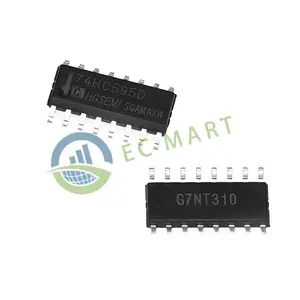 EC Mart marka HGSEMI toptan 74HC595DM/TR 8-bit CMOS kayıt