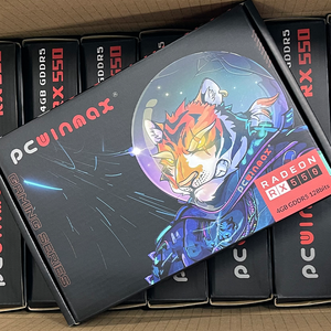 Carte graphique PCWINMAX <span class=keywords><strong>RX550</strong></span> 4 Go, profil bas, GPU 128 bits, vente flash, Radeon RX 550 560 580, ventilateur intégré, prix de gros - Product Image 5