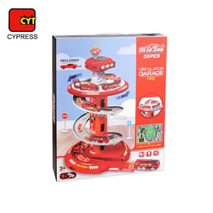 BIS 26 pièces NOUVEAU Jeu de circuit de <span class=keywords><strong>garage</strong></span> urbain d'intérieur avec circuit de slot car et parking, comprenant trois <span class=keywords><strong>petites</strong></span> <span class=keywords><strong>voitures</strong></span> miniatures - Product Image 6