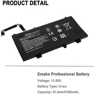 Batteria per Laptop MYiYAE 11.55V 61.6Wh SG03XL per HP Envy M7-U109DX M7-U009DX 17t-U000 17-U011NR 17-U110NR 17-U163CL 17-U177CL - Product Image 2