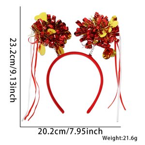 Fascia per Capelli Personalizzata con Orecchie di <span class=keywords><strong>Topolino</strong></span>, Cerchietto a Forma di Cuore per Parco Divertimenti, Outfit Quotidiani e Feste per Bambini - Product Image 5