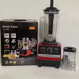 Commercial Machine Blender Mixer Grinder High Speed Electric Juice Juicer Food Heavy Duty Stainless Steel Double Plate