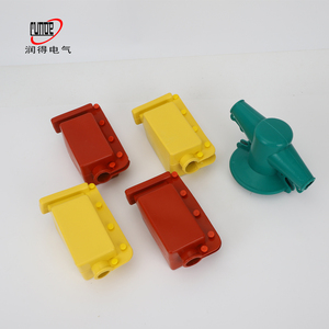 Parafoudre haute tension RUNDE AH-6 avec <span class=keywords><strong>gaine</strong></span> isolante pour câble 10 kV, <span class=keywords><strong>protection</strong></span> en caoutchouc silicone - Product Image 1
