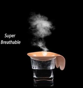 Haute qualité Offre Spéciale femmes Push up sans bretelles lapin oreille forme Invisible Silicone <span class=keywords><strong>soutien</strong></span>-<span class=keywords><strong>gorge</strong></span> mamelon couverture Silicone mamelon couvre - Product Image 4