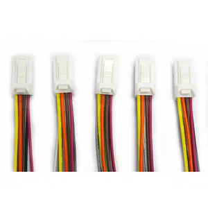 Conector de electrodoméstico inteligente de una sola fila de 4 polos de paso de 2,2mm personalizado montaje de cable arnés de cables de aplicación electrónica