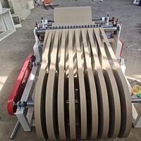 Machine à refendre et à rembobiner le papier kraft pour la fabrication de tubes en papier, commande PLC, refendeuse de rouleaux étroits 1600 mm