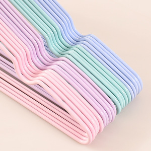 Perchas de acero inoxidable para ropa, paquete de 5, tipo gancho rectangular antideslizante para adultos y niños, organizador de ropa, perchas para abrigos - Product Image 4