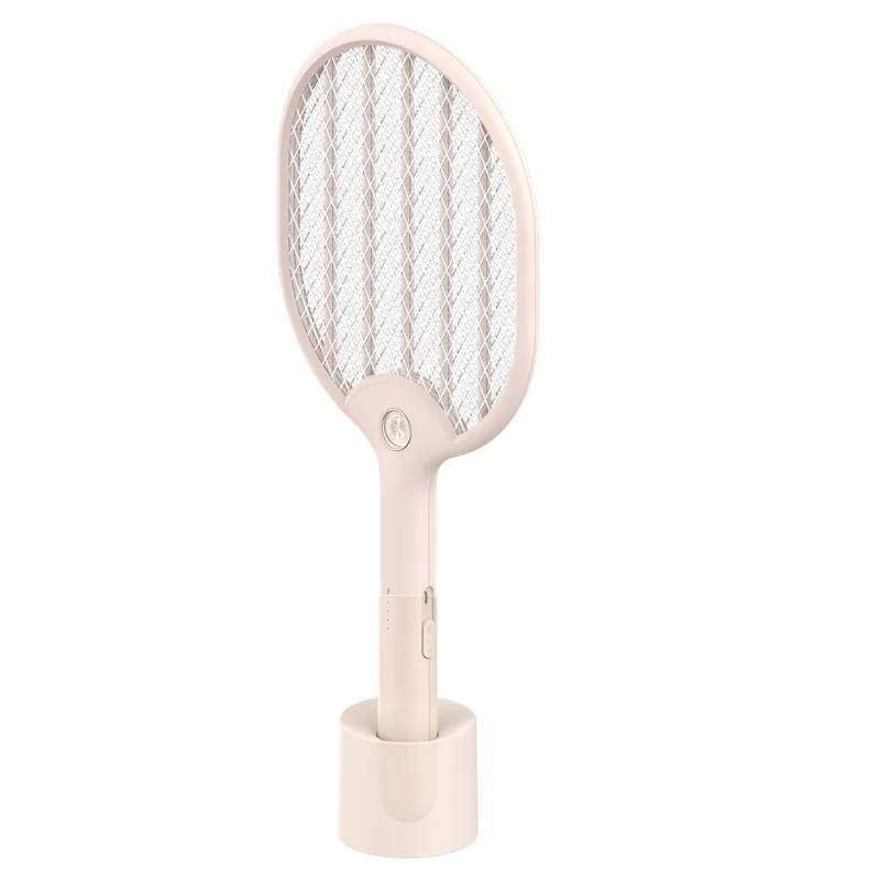 Smart Mosquito Killer Racket Fly Electronic Tabletop Insect Trap Rechargeable With New LED Lamp UV Light Suction