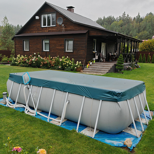 Lớn <span class=keywords><strong>Inflatable</strong></span> hồ bơi ngoài trời PVC Flex hồ bơi độ bền kéo cao có thể gập lại hồ bơi bơi ngoài trời - Product Image 1