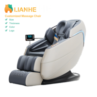 Fauteuil de massage portable de luxe de haute qualité, petit, confortable, pour le bureau, avec télécommande, pédicure, 4D, zéro gravité