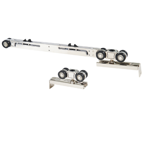 Con Lăn Đồ Nội Thất Hệ Thống Cửa Trượt Phẳng Con Lăn Cửa Sổ Nhôm Trượt Hai Lớp U Grove Cửa Gương - Product Image 3