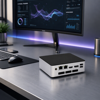 Mini PC IA Tendance 2026 Intel Core Ultra 7 155U Windows 11 Double LAN Type-C DDR5 NUC Micro Ordinateur de Bureau