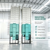 Séchoir à Grains Vertical à Chargement Par Batch pour Riz, Maïs et Blé – Équipement Agricole – Fournisseur Chinois Direct Usine