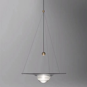 Nordic Style Minimalist Designer Glass Lamp Chic Pendant Light for Living Room Dining <b>Table</b> Hotel Showroom Bar Counter Bedroom - Product Image 4