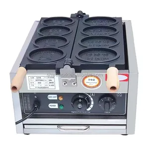 WeWork商用コインたい焼き機タイ/韓国/日本のコインワッフルメーカーマシン電気クリスピーチーズクッキーメーカー