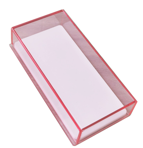 Custom Logo Acrylic Lash <b>Storage</b> <b>Box</b> with Lid Reusable Eyelash Extension Training Container - Product Image 3