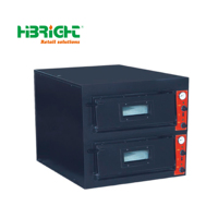Four à convection professionnel commercial électrique et à gaz en acier inoxydable 6000W, marque Highbright, plage de température 30-500F, pour boulangerie