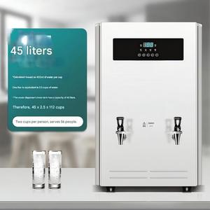 Calentador de Agua Eléctrico Comercial de Gran Capacidad, Tipo Escalonado, Automático, con Tanque de Acero Inoxidable 304 y Base para Negocios - Product Image 4