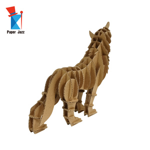 Jouets éducatifs Montessori personnalisés en carton découpé au laser, puzzles en carton pour enfants, personnalisation OEM ODM - Product Image 1