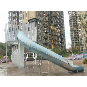 Bể Bơi Bằng Thép Không Gỉ Trượt Bồn Rửa Bằng Thép Không Gỉ Trượt Đường Hầm Ống Thép Không Gỉ Cho Trẻ Em Và Người Lớn - Product Image 6