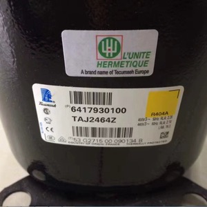 Compresor de refrigeración Tecumseh CAJ2446Z R404A 220-240V para congeladores y unidades de refrigeración - Product Image 3