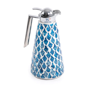 Termo con incrustaciones de nácar artesanal de Vietnam, termo con patrón caliente, fregona, termos al vacío, Ramadán, EID, vacaciones, 1,2-1,5 litros - Product Image 1