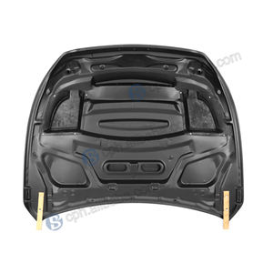 बेंसस 3K वास्तविक कार्बन फाइबर बोनेट हुड होयकॉम्ब फ्रंट इनफिन्टी क्यू 50 2019 2020 इंजन हुड रेट्रोफिट नई स्थिति - Product Image 4