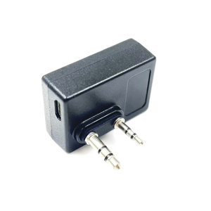 Adaptateur audio Dongle sans fil à 2 broches pour les radios <span class=keywords><strong>Kenwood</strong></span>/Baofeng Kit d'écouteurs sans fil Secure Comm for Industrial/Outdoor/Security - Product Image 4