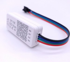 SP110E DC5V ~ 12V HA CONDOTTO il Regolatore Pixel Ha Condotto La Luce <span class=keywords><strong>Dimmer</strong></span> Controller Bluetooth Remote Controller - Product Image 1