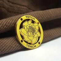 Label Logam Berkualitas Tinggi Grosir Mewah dengan Ukiran Nama Emas, Tag Logam Kustom untuk Tas Tangan