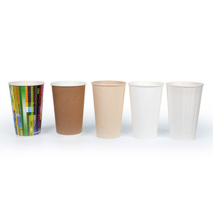 Gobelet à café biodégradable en bagasse de canne à sucre à paroi simple, compostable, avec revêtement PLA, pour boissons chaudes, jetable, marque <span class=keywords><strong>Timeco</strong></span>, MOQ - Product Image 6