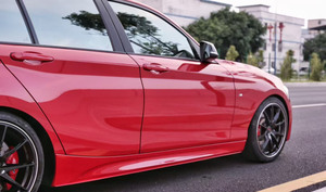 Nuovo Kit Carrozzeria per Serie <span class=keywords><strong>1</strong></span> <span class=keywords><strong>F20</strong></span> Modificato MT, Kit Completo con Griglia Paraurti Anteriore, Minigonne Laterali, Scarico in Materiale PP Stampato a Iniezione - Product Image 4