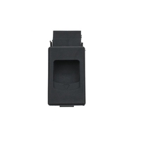 Loquet coulissant YH9599 en plastique avec clé, à ouverture par glissement et fermeture par pression, pour armoire, porte de chemin de fer et machines