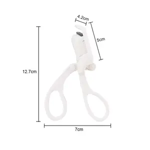 Bán Hàng Nóng Nhanh Chóng Tự Nhiên Curling Ningbo Điện Nước Nóng Lông Mi Curler USB Có Thể Sạc Lại Nước Nóng Lash Curler Cho Lâu Dài