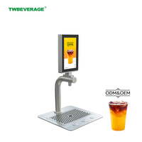 Distributeur de café froid commercial en acier inoxydable TWBEVERAGE, machine à lait automatique pour hôtel