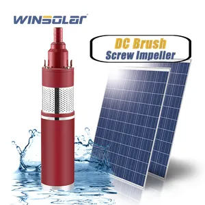 Winsolár - Máquina de Bomba de Água elétrica solar agrícola portátil com escova para uso doméstico