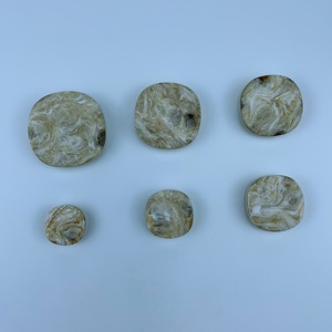 Bán Sỉ Áo Sơ Mi Nam Khuy <span class=keywords><strong>Polyester</strong></span> Tùy Chỉnh Chất Lượng Cao Khuy Màu Đá - Product Image 2