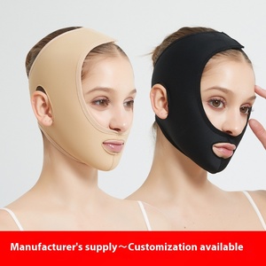 Chuyên nghiệp của phụ nữ satin nén hình Post-OP Headgear cho parotid orthognathic phẫu thuật post-mặt hút mỡ công ty - Product Image 6