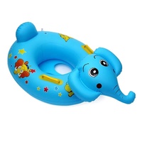 Vente chaude 2024 Anneaux de natation gonflables pour enfants Siège en PVC Dessin animé Animal Bébé Siège de baignoire Anneau