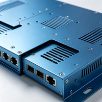 Armoire de serveur en tôle 2U sur mesure pour équipement de télécommunications, certifiée ISO9001