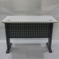 Bureau d'écriture élégant et moderne en bois, mobilier de bureau pour la maison et le studio