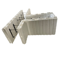 Panneaux d'isolation en mousse XPS, panneaux isolants en polystyrène extrudé, systèmes de construction en mousse de béton isolée ICF, blocs