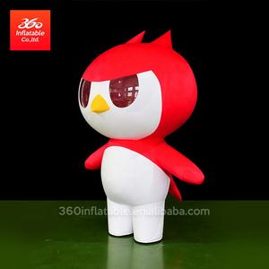 移动充气卡通吉祥物动物红鸟装饰促销广告充气服装出售 - Product Image 6