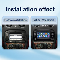 Autoradio Android 7 pouces pour Mercedes Benz SL (2006-2011) - GPS Android Auto Écran tactile sans fil WiFi intégré Audio haute résolution