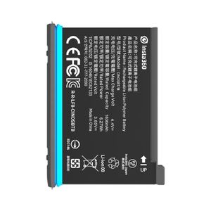 ONE X2 Batería 1420mAh Batería de carga rápida para <span class=keywords><strong>Insta</strong></span> <span class=keywords><strong>360</strong></span> One <span class=keywords><strong>X</strong></span> <span class=keywords><strong>2</strong></span> Accesorios de cámara de acción - Product Image 2