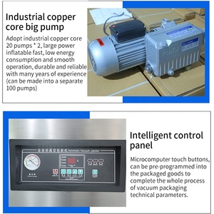 Machine de mise sous vide à chambre de type armoire DZ610 pour ensilage de maïs, avec fonction de compression et de rembourrage, certifiée CE, prix usine - Product Image 2